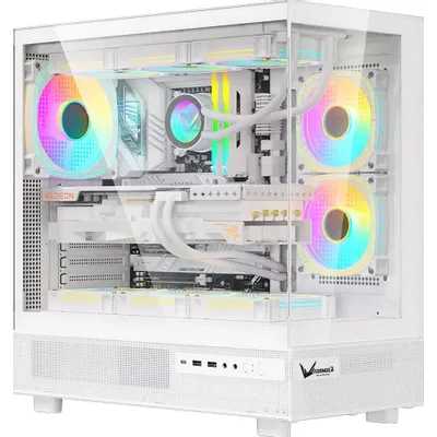 Компьютерный корпус Aerocool/Formula Crystal Z8 белый без БП ATX 9x120мм 7x140мм 1xUSB 2.0 1xUSB 3.0 1xUSB3.1 audio bott PSU