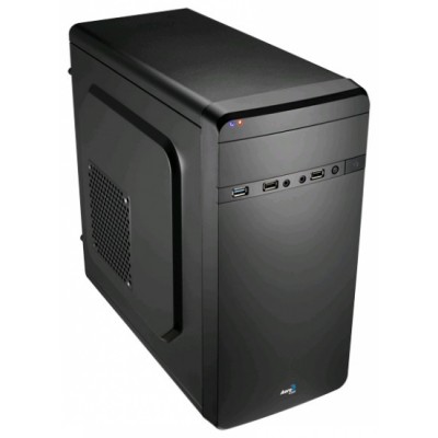 Компьютерный корпус Aerocool/Formula Qs-180 черный без БП mATX 1x80мм 2xUSB 2.0 1xUSB 3.0 audio