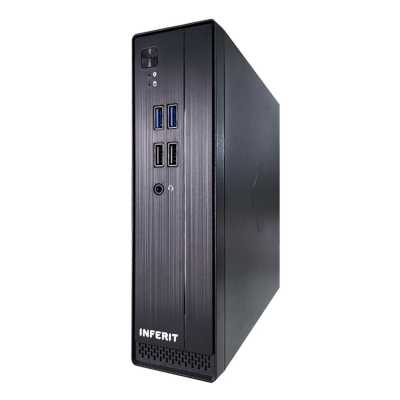 Компьютерный корпус FoxLine FL-105-AD120-DC-INF (FL-105-AD120-DC-INF) FL-105-AD120-DC-INF mITX case (2L), 2хUSB 2.0+2хUSB 3.0, 1хcombo audio, 40мм FAN, VESA, w/DC-ATX converter, w/120W pwr adapter, w/pwr