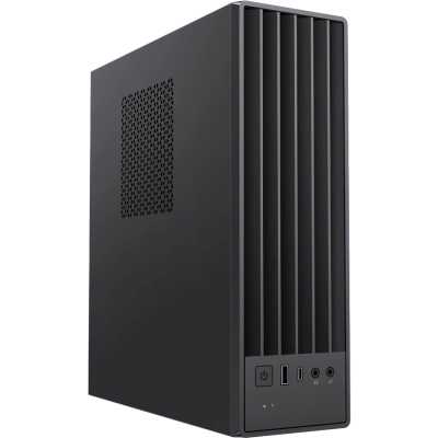Корпус Foxline FL-461-FLX400, Slim-Desktop, чёрный