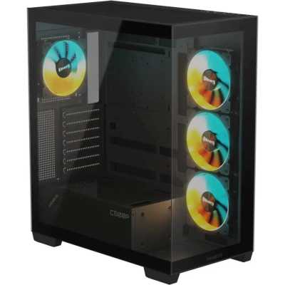 Корпус Gigabyte GB-C500P ST черный ATX 6x120mm 3x140mm 2xUSB3.0 audio bott PSU [28300-C500B-1CKR]
