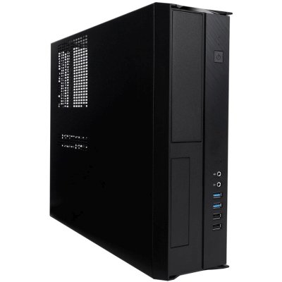 Компьютерный корпус Slim Case INWIN BL067BL IP-S300FF7-0 U2*2+U3*2+Combo audio+FAN+ intrusion switch