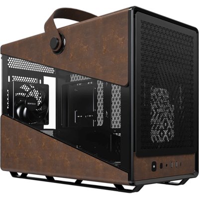 Компьютерный корпус Montech Heritage PRO (B) черный без БП mATX 5x120мм 2x140мм 2xUSB3.0 audio bott PSU