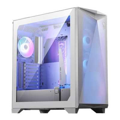 Компьютерный корпус MSI MPG GUNGNIR 300R AIRFLOW White, Midi Tower, EATX,2xUSB 3.2 Gen 1, 1xUSB 3.2 Gen2 Type-C,4x120мм PWM ARGb Fan, ARGb+PWM Control Board, Tempered Glass Window