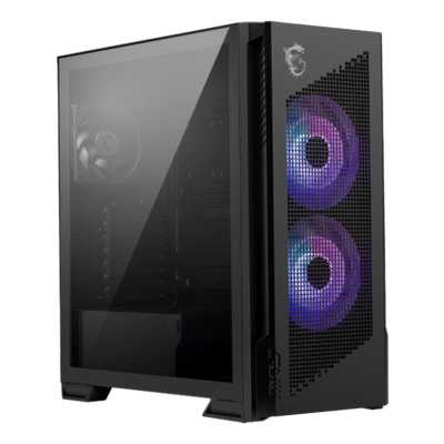 Компьютерный корпус MSI MPG VELOX 300R AIRFLOW PZ, Global, 2xUSB 3.2 Gen 1, 1xUSB 3.2 Gen2 Type-C,2x160мм ARGb Fan, 1x120мм