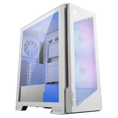 Компьютерный корпус MSI MPG VELOX 300R AIRFLOW PZ белый, Global, 2xUSB 3.2 Gen 1, 1xUSB 3.2 Gen2Type-C, 2x160мм ARGb Fan, 1