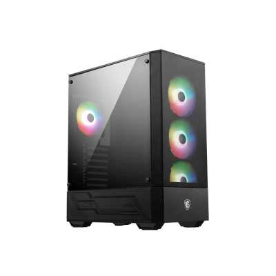 Компьютерный корпус MSI MAG FORGE 112R 2xUSB 3.0, 4x120мм ARGb Fan, ARGb Control Board, Tempered Glass Window, Brown Box (949679)