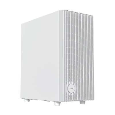 Корпус ПК без блока питания/ Case Ocypus Gamma C70 WH, Midi-Tower, TG, no fans, 1xUSB-A 3.0 + 1xUSB 2.0, ATX, mATX, mITX White