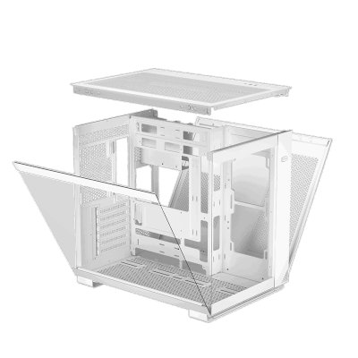 Компьютерный корпус без блока питания Case PCCooler C3T500 ARGB WH, Midi-Tower, TG, 6x120мм ARGB, 1xUSB-C 3.1 + 2xUSB-A 3.0, ATX, mATX, mITX белый