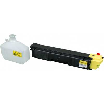 Картридж Sakura TK580Y для Kyocera Mita FS-5150DN/5250DN, желтый, 2800 к.
