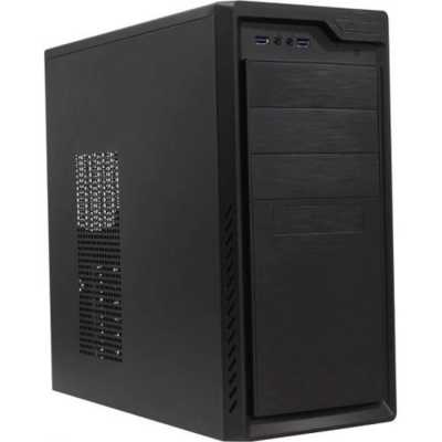MidiTower Powerman BA831 Black ______ 2*USB3.0+A(HD) Mid-ATX (без блока питания)
