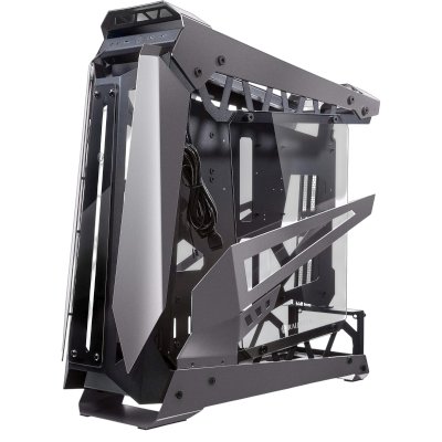 Корпус без блока питания/ Case Raijintek NYX PRO Titan, Full-Tower, TG, no fans, 3xUSB-A 3.0, SSI-EEB, E-ATX, ATX, mATX, mITX Gray