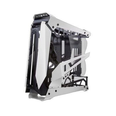 Корпус без блока питания Case Raijintek NYX PRO White, Full-Tower, TG, no fans, 3xUSB-A 3.0, SSI-EEB, E-ATX, ATX, mATX, mITX White