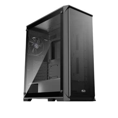 Корпус без блока питания Raijintek ARCADIA 41, Midi-Tower, TG, 1x120мм, 2xUSB-A 3.0 + 1xUSB-C, ATX, mATX, mITX Black