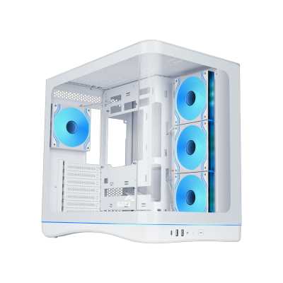 Корпус SAMA V62S, Midi-Tower, белый, 4 x 120 мм
