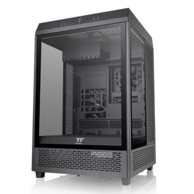 Компьютерный корпус Thermaltake The Tower 500 черный без БП ATX 1x120мм 3x140мм 4xUSB 3.0 2xUSB3.1 audio bott PSU