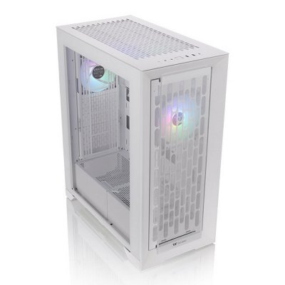 Компьютерный корпус Thermaltake CTE T500 TG ARGb белый без БП ATX 3x140мм 2xUSB 3.0 1xUSB3.1 audio bott PSU