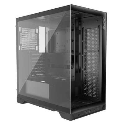Компьютерный корпус XPG INVADER X черный (INVADERXMTWOF-BKCWW) Mid-Tower, Micro-ATX, Mini-ITX, Standard-ATX, USB 3.2 Gen2 Type-A, USB 3.2 Gen2 Type-C