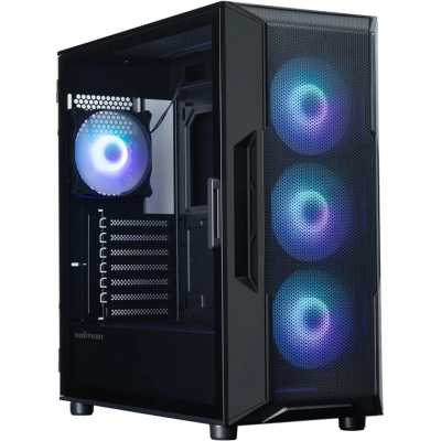 Компьютерный корпус ZALMAN MidiTower I3 NEO ARGb V2 black (ATX, без БП, 2xUSB3.0, 4x120мм ARGb) (Zalman i3 NEO ARGb V2 Black)