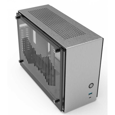 Компьютерный корпус ZALMAN MINITOWER MITX W/O PSU M2 MINI серебристый
