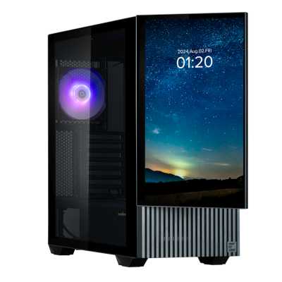 Компьютерный корпус Zalman Z10 DS без БП черный