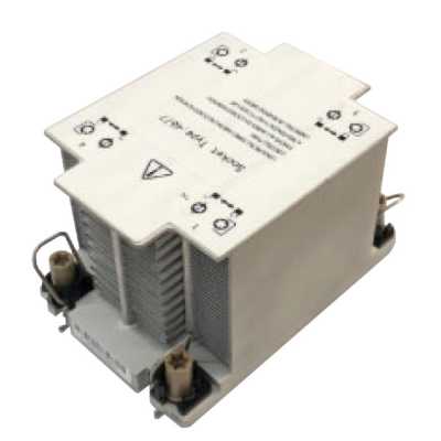 Пассивный кулер Alseye 3DVC-2U-4677 серебристый, алюминий, 350 Вт