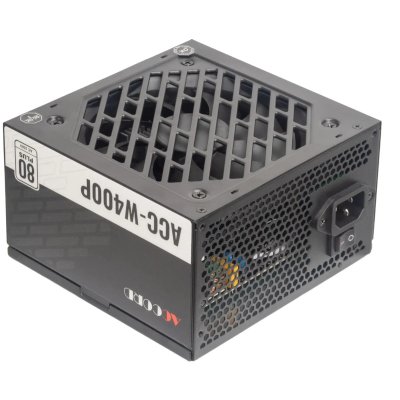 Блок питания Accord ACC-W400P, 400Вт, 80 PLUS WHITE, 120мм, черный