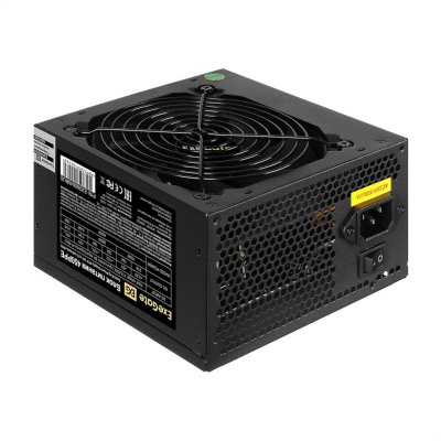 Блок питания ATX EXEGATE 450PPE EX260640RUS-PC 450W, PC, black, APFC, 12cm, 24p+(4+4)p, PCI-E, 3*IDE, 5*SATA, FDD + кабель 220V в комплекте