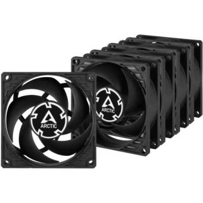 Вентилятор для корпуса ARCTIC P8 Value Pack (черный/черный) (5pc) (ACFAN00153A)