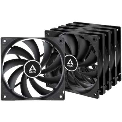 Комплект вентиляторов для корпуса Arctic F12 Value pack черный, 120 мм, 1350 об/мин, 22.5 дБ, 3 pin
