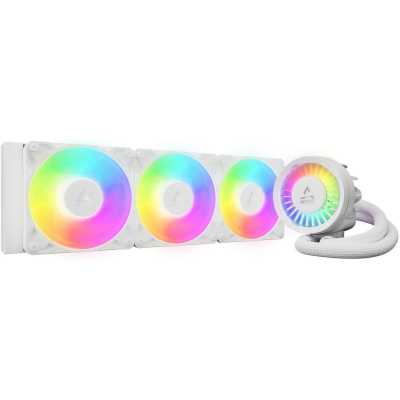 Система жидкостного охлаждения Arctic Cooling Liquid Freezer III Pro 360 ARGB Whte ACFRE00188A белый 120мм алюминий+медь 2500rpm 31db 4-pin