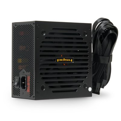 Блок питания Power Supply HSPD, 500W 80 PLUS Bronze (ATX, 2.31, Semi-modular, 1x24(20+4)pin 550мм, 1xCPU*2 8(4+4)pin 600+150мм, 1xPCIe*2 8(6+2)pin 500+150мм, 2xSATA*3 400+150+150мм, 1xMOLEX4pin*3+FDD 400+150+150+150мм, Active, 120x120мм, 150x140x86мм, APF