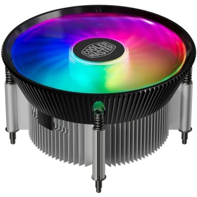 Устройство охлаждения(кулер) Cooler Master i70C ARGB Soc-1700/1851 серебристый/черный 4-pin 28dB Al 130W 400gr Ret (RR-I7C7-18PA-R1)