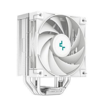 Кулер для процессора DEEPCOOL AK400 WH белый, 120 мм, алюминий/медь, 1850 об/мин, 29 дБ, 4 pin, 220 Вт, 155 мм