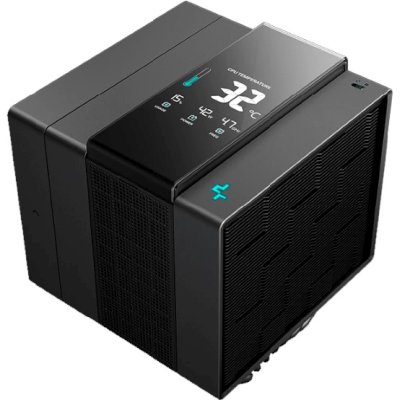 Кулер для процессора DEEPCOOL ASSASSIN IV черный, 120 мм, алюминий/медь, 1700 об/мин, 29.3 дБ, 4 pin, 280 Вт, 164 мм