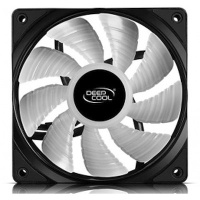 Вентилятор для корпуса DEEPCOOL RF120B черный, 120 мм, 1300 об/мин, 21.9 дБ, 3 pin
