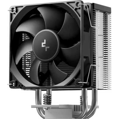 Кулер для процессора Deepcool AG300 G2 Soc-AM5/AM4/1200/1700/1851 серебристый/черный 4-pin 18-31dB Al+Cu 150W 350gr Ret (R-AG300-BKAMMG2)