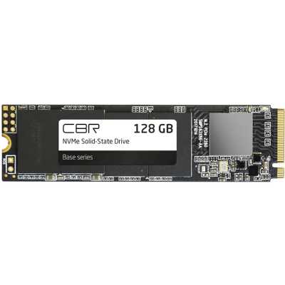 Накопитель SSD CBR Base, 128Gb, M.2 2280, PCIe 3.0 x4, NVMe, R/W 1700/1400