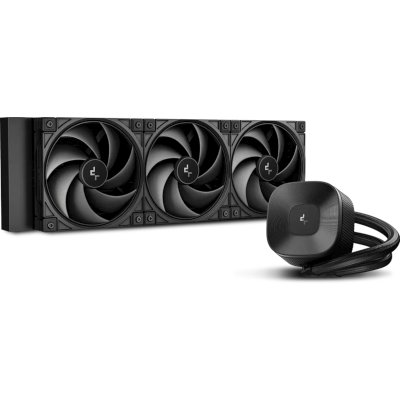 Система водяного охлаждения Deepcool LE360 V2 Zero Soc-AM5/AM4/1200/1700/1851 черный 4-pin 19-31.6dB Al 250W 1554gr Ret (R-LE360ZERO-BKLNMD-G-1)