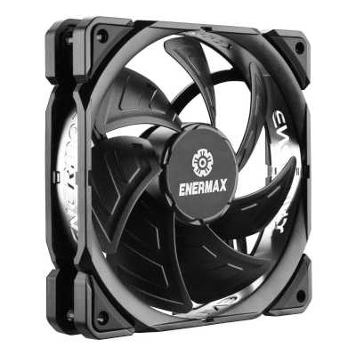 Вентилятор корпусной Enermax T.B. Silence ADV, 120 мм, 300-1500 об/мин, 7-15.8 дБ, 4 pin PWM, без подсветки