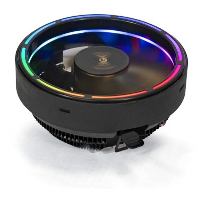 Воздушное охлаждение для корпусов EXEGATE 1818221 — EX286155RUS Кулер ExeGate Dark Magic EE126A-RGB (Al black coating, LGA775/1150/1151/1155/1156/1200/1700/AM2/AM2+/AM3/AM3+/AM4/FM1/FM2/754/939/940,TDP100W,Fan 120mm,1800RPM,Hydro bearing,4pin