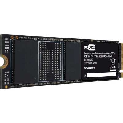 Накопитель SSD PC Pet PCI-E 4.0 x4 1TB PCPS001T4 M.2 2280 OEM