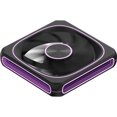 Вентилятор для корпуса Formula Air Fusion 1 BK Reverse ARGb 120х120x28 черный 4-pin 35.97дБ (упак.:1шт) (AIR FUSION 1 BK REVERSE) Ret