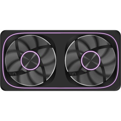 Вентилятор для корпуса Formula Air Fusion 2 ARGB 120х120x28 черный 4-pin 33.46дБ (упак.:2шт) (AIR FUSION 2 BK) Ret