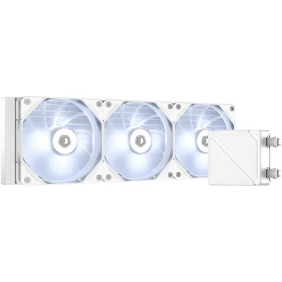 Система жидкостного охлаждения для процессора ID-COOLING DASHFLOW 360 BASIC WHITE белый 120мм алюминий+медь 1800rpm 35.2db 4-pin 350W