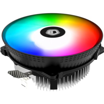 Кулер ID-COOLING DK-03 RAINBOW черный/серебристый 120мм алюминий 1800rpm 26db 4-pin 100W 63мм