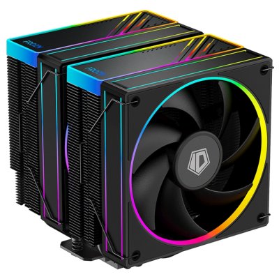 Устройство охлаждения(кулер) ID-Cooling Frozn A620 ARGb черный 120мм алюминий+медь 2000rpm 30db 4-pin 270W 154мм
