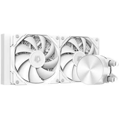 Система жидкостного охлаждения ID-Cooling FX240 Pro белый 120мм алюминий+медь 1800rpm 35.2db 4-pin 300W