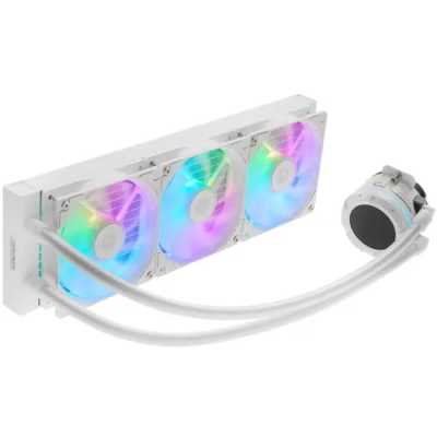 Жидкостная система охлаждения для процессора ID-COOLING SL360 XE белый 120мм алюминий+медь 1800rpm 30db 4-pin 350W