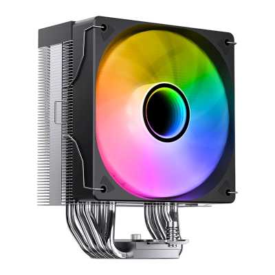 Кулер для процессора Jonsbo CR-1000 V3 PRO ARGB Black, 120 мм, алюминий/медь, 800-1800 об/мин, 17.4-33.2 дБ, 4-pin PWM, 230 Вт, высота 157 мм, ARGB